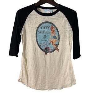 Fifty Shades of Ranchy Western Cowgirl 3/4 Sleeve Shirt Size Medium NWT